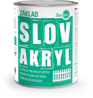 Slovakryl profi z�klad  Biely 0100 0,75 KG