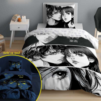 Poste�n� oblie�ky Manga Anime svietiace v tme