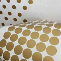 N�lepka na stenu Zlat� bodky 45 kusov v balen�