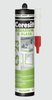 Silikn na sklo a akvri Ceresit CS23 300 ML
