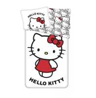 Poste�n� oblie�ky Hello Kitty White