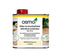 Osmo 3099 olej na kuchynsk� kr�jacie dosky 0,5 L bezfarebn� matn�