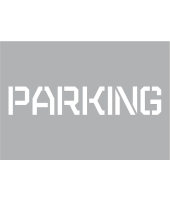 �abl�na na stenu n�pis PARKING