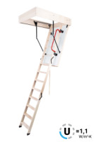 Podkrovn� schody OMAN KOMFORT 130X60 H280 FSC TSS10584