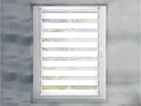 Roleta DEN a NOC - ONE STEP 140x170 cm 1200 b�l�