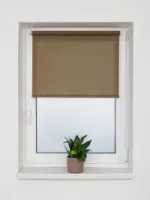 Roleta st�n�c� 737 MELANGE HNEDA, 62X150 cm
