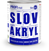 Slovakryl profi matn� 5 kg Biely 1000  RAL 9003