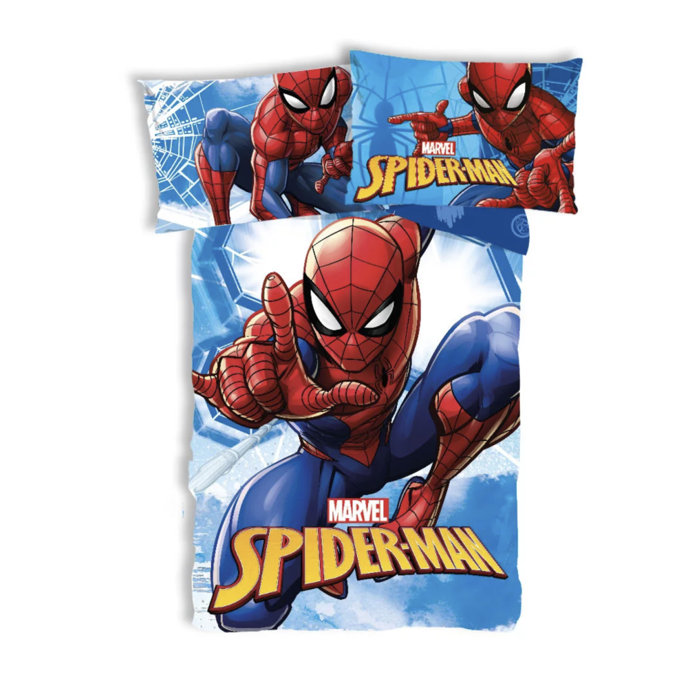 Posteľné obliečky Spiderman Webmaze - do postieľky